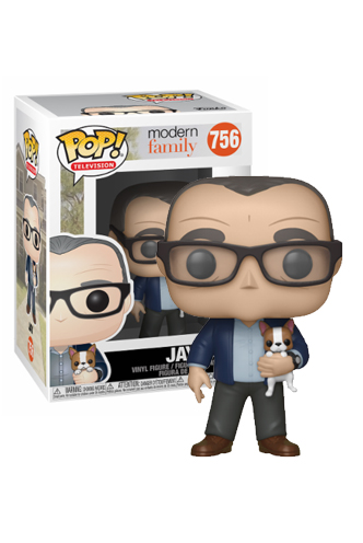Funko POP Television Figure Modern Family #756 Jay With Dog