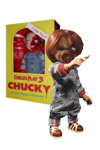 Mezco toys Figura Muñeco Chucky El Muñeco Diabolico Sonido 38 cm
