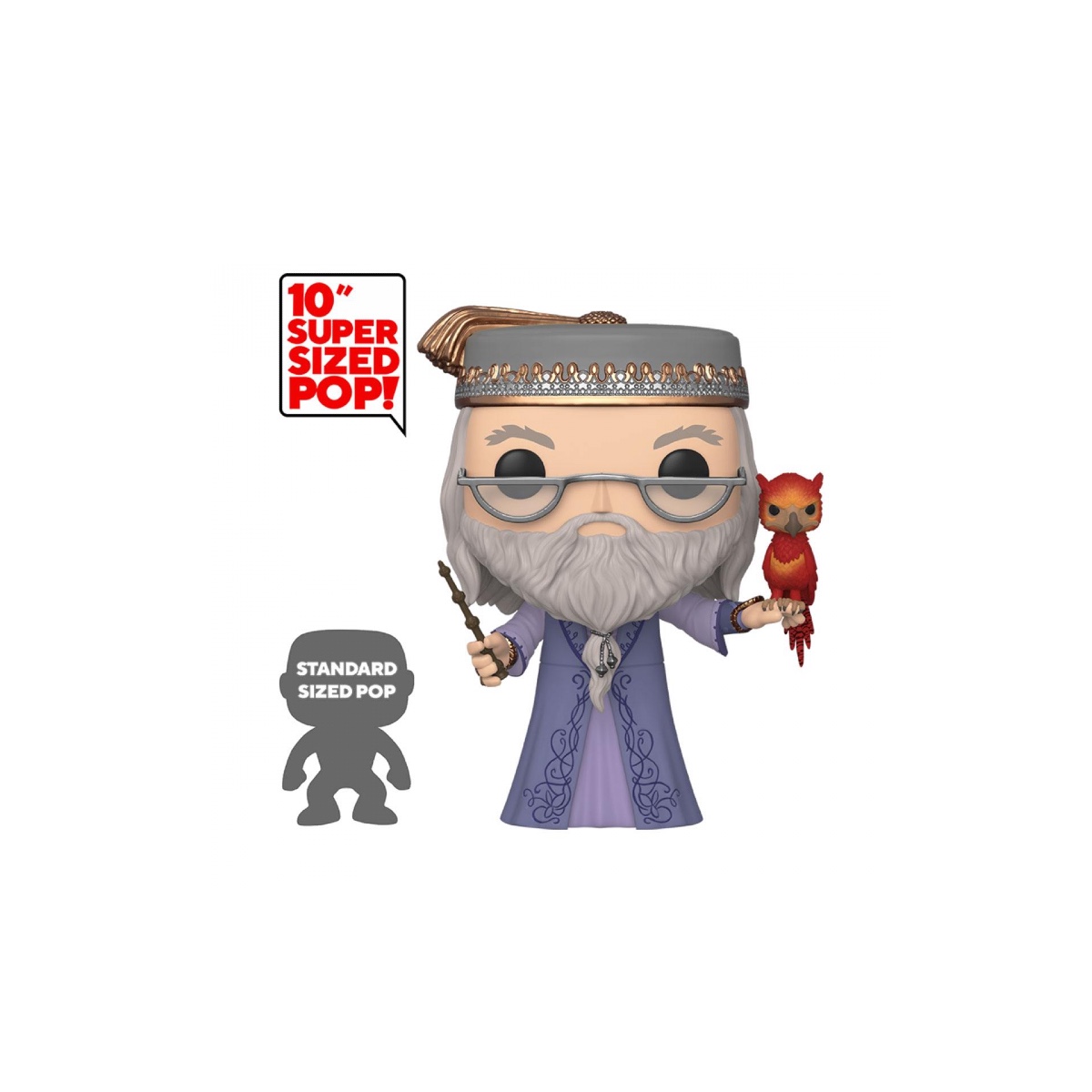 Pop! Harry Potter - Dumbledore w/Fawkes 10 Pop! Harry Potter - Dumbledore w/Fawkes 10