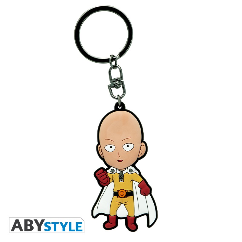 saitama funko keychain