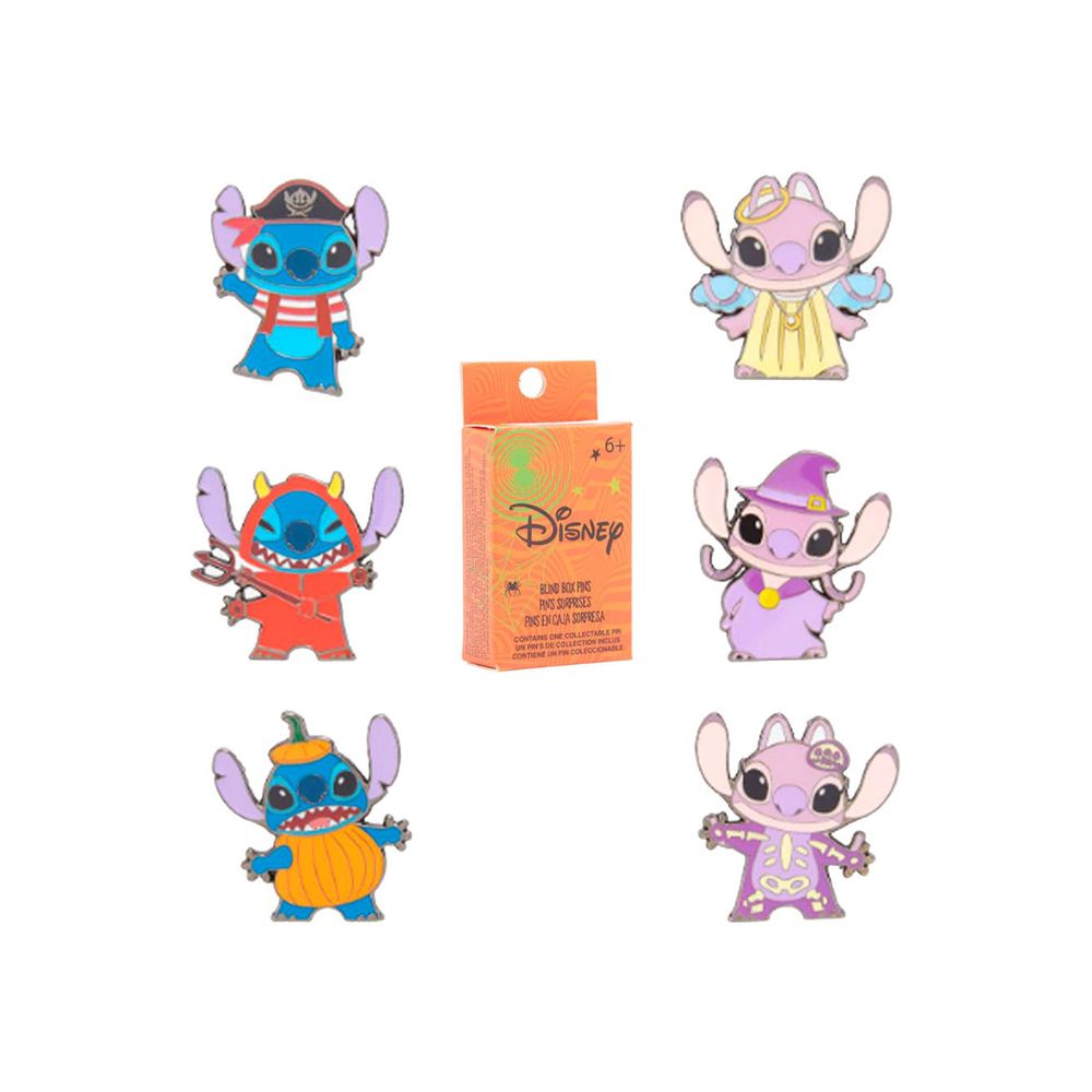 Disney Stitch and Angel Blind Box Enamel Pin | Single Pin