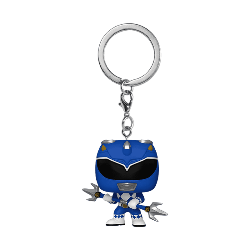 Pop! Keychain: Mighty Morphin Power Rangers 30th - Blue Ranger ...