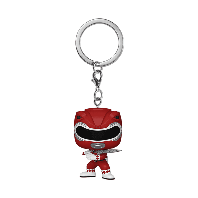 Pop! Keychain: Mighty Morphin Power Rangers 30th - Red Ranger ...