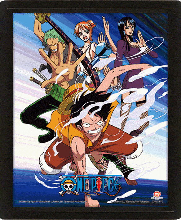 One Piece - Poster 3D Straw Hat Pirates Assault  Universo Funko, Planeta  de cómics/mangas, juegos de mesa y el coleccionismo.