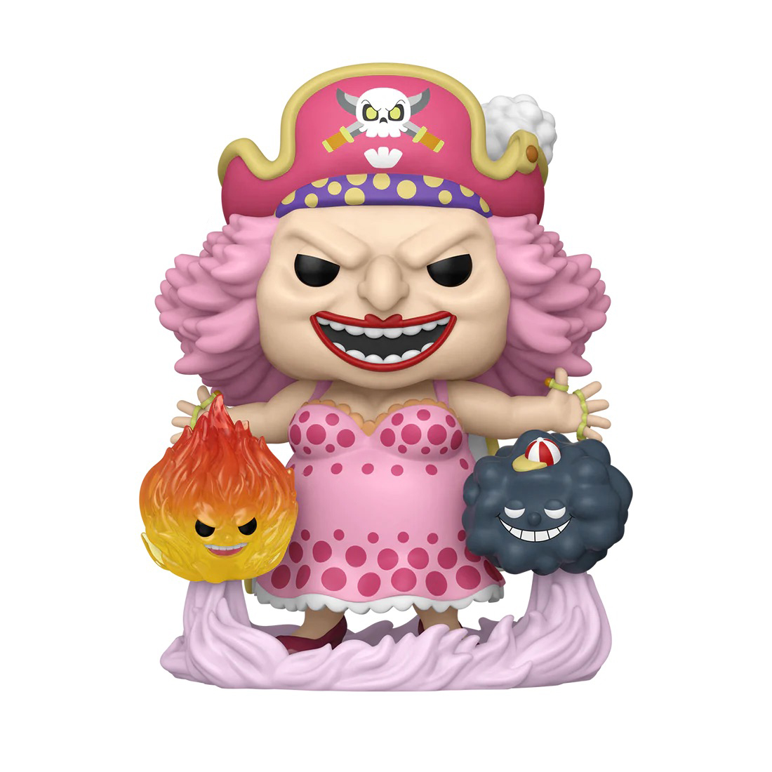 Pop! Super One Piece Big Mom w/ Homies Ex Universo Funko, de cómics/mangas, juegos