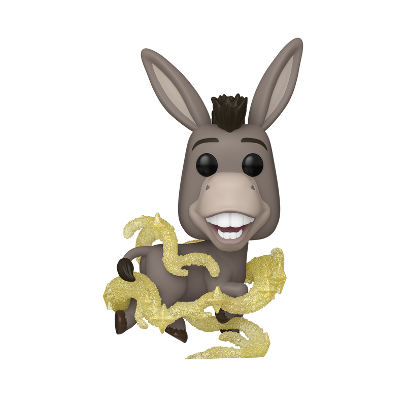 Funko Pop! Llavero De Shrek – Donkey Edición 30 Aniversario, Figura De Vinilo De 11.76 Cm, Coleccionable Oficial