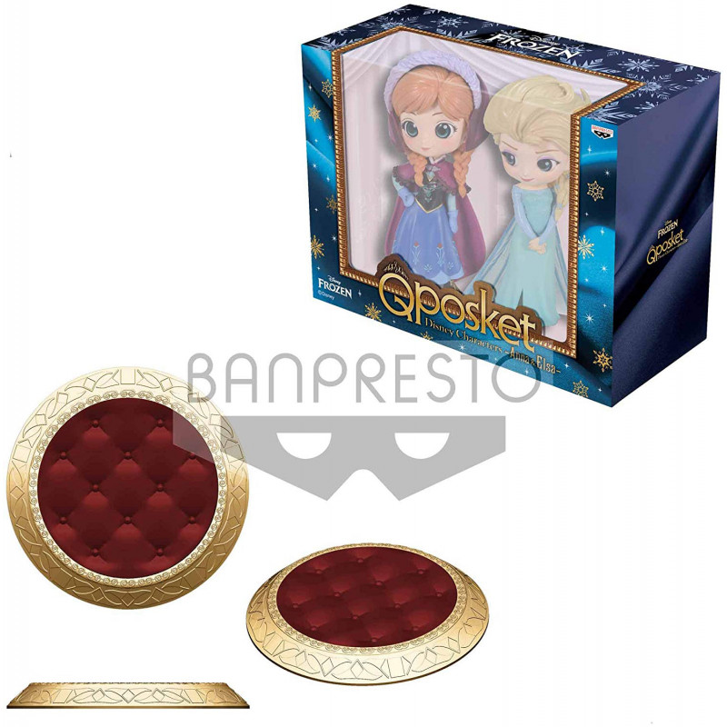 Disney Q Posket Set Anna And Elsa Funko Universe Planet Of Comics Games And Collecting