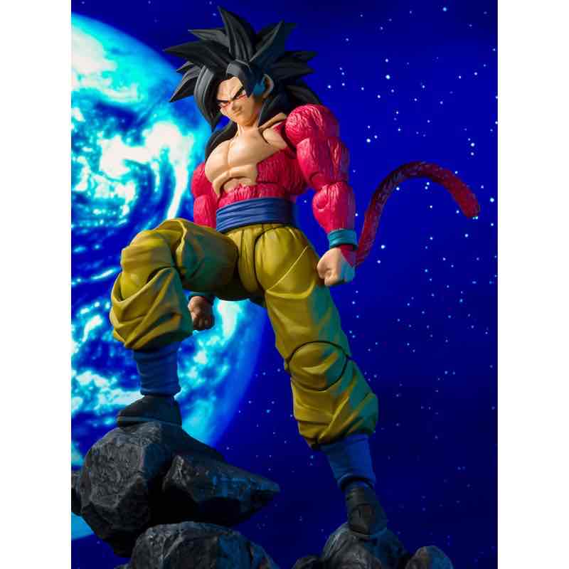 GOKU SSJ4 SH Figuarts - Boneco replíca de camelô? Dragon Ball GT