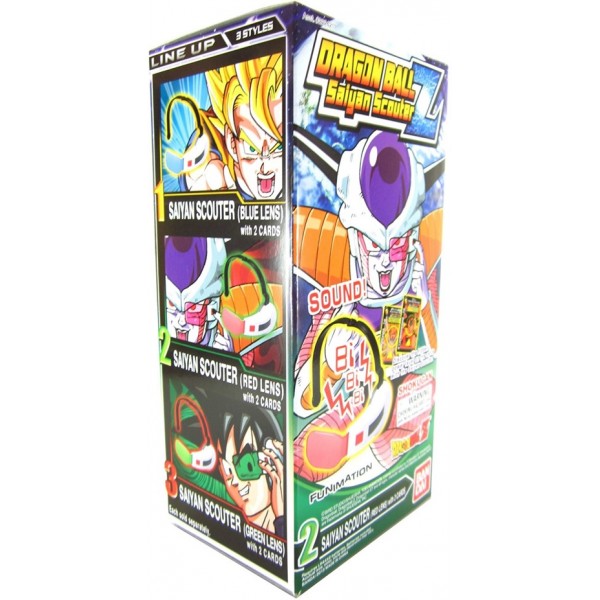 Dragon Ball Z 2 Saiyan Scouter With Sound Red Lens With 2 Cards Toys Games Masks Urbytus Com