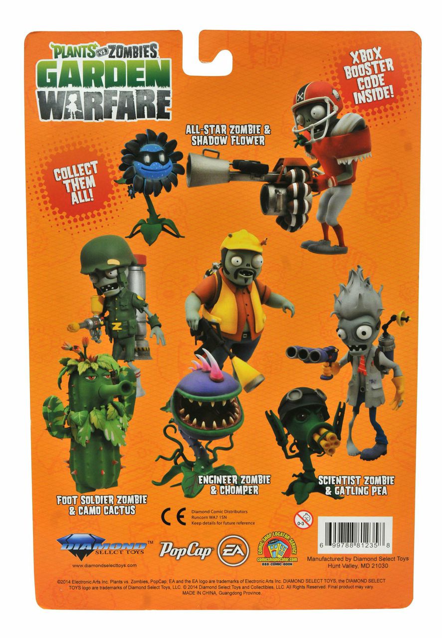 Plants Vs. Zombies: Garden Warfare All-Star Zombie and Dark