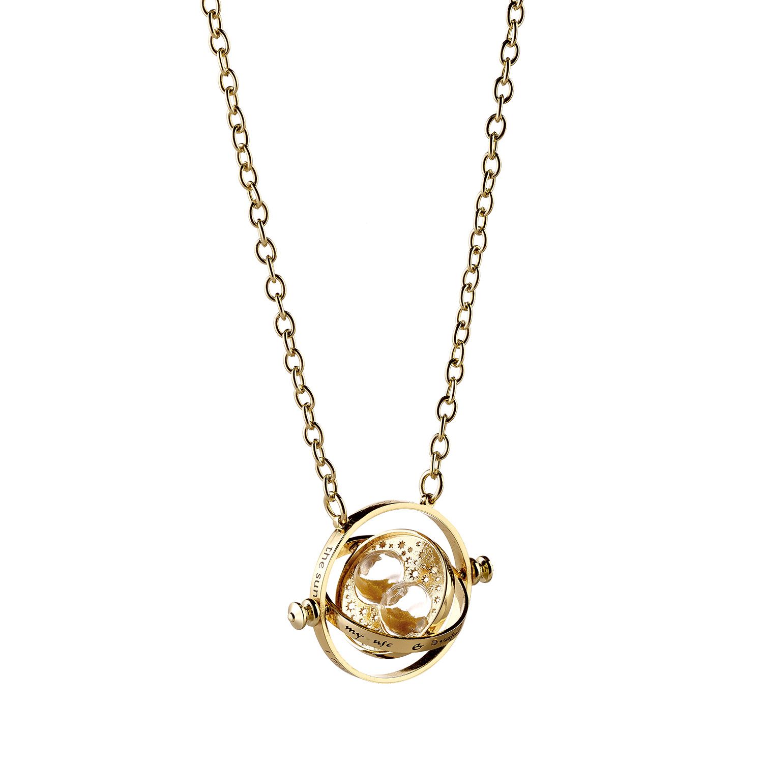 The Carat Shop Harry Potter Time Turner Necklace - Gold for sale online |  eBay
