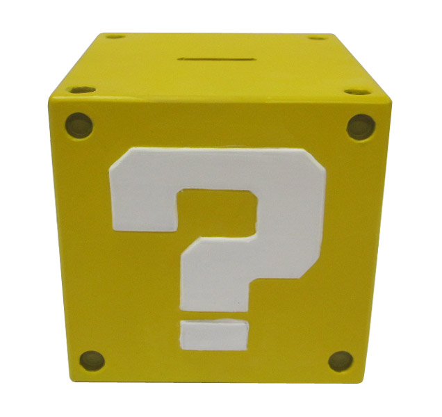 Super Mario Question Block Coin Bank