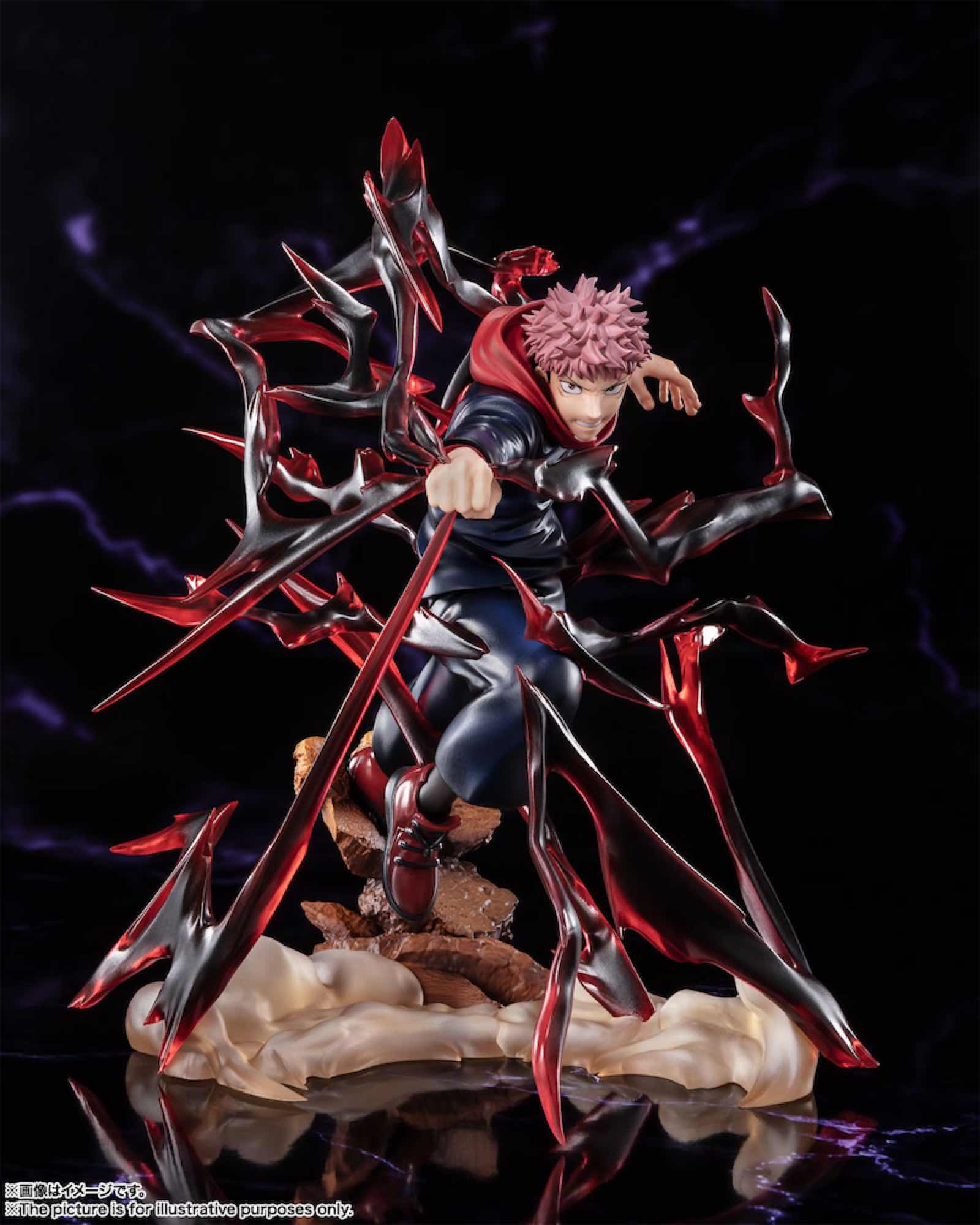 Jujutsu Kaisen - Figura Yuji Itadori Black Flash Figuarts Zero