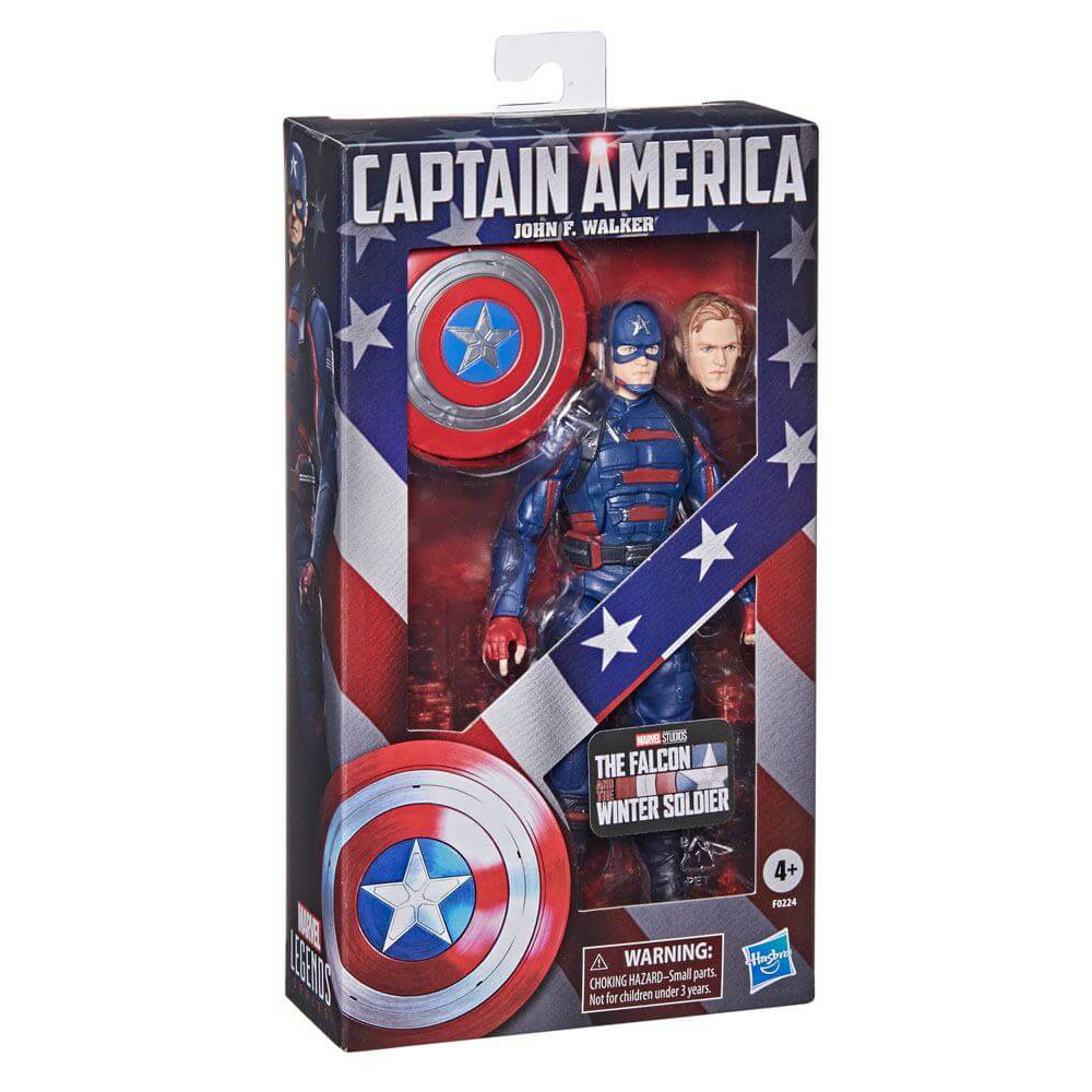 Marvel Legends Series Avengers Falcon E Winter Soldier Captain America Gioco Di Ruolo Scudo Marvel Legends Captain America 75Th Anniversary Metal Shield A,32cm 