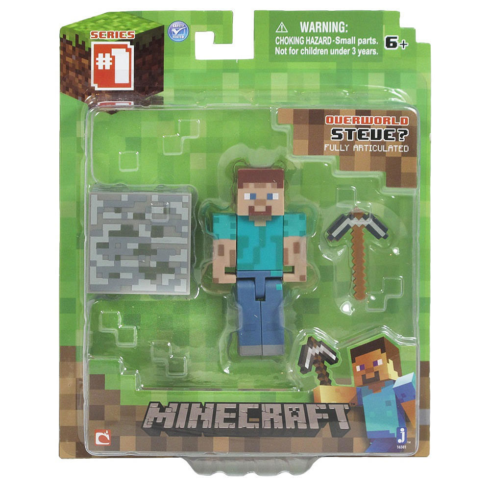 Figurine Minecraft 8 cm asst