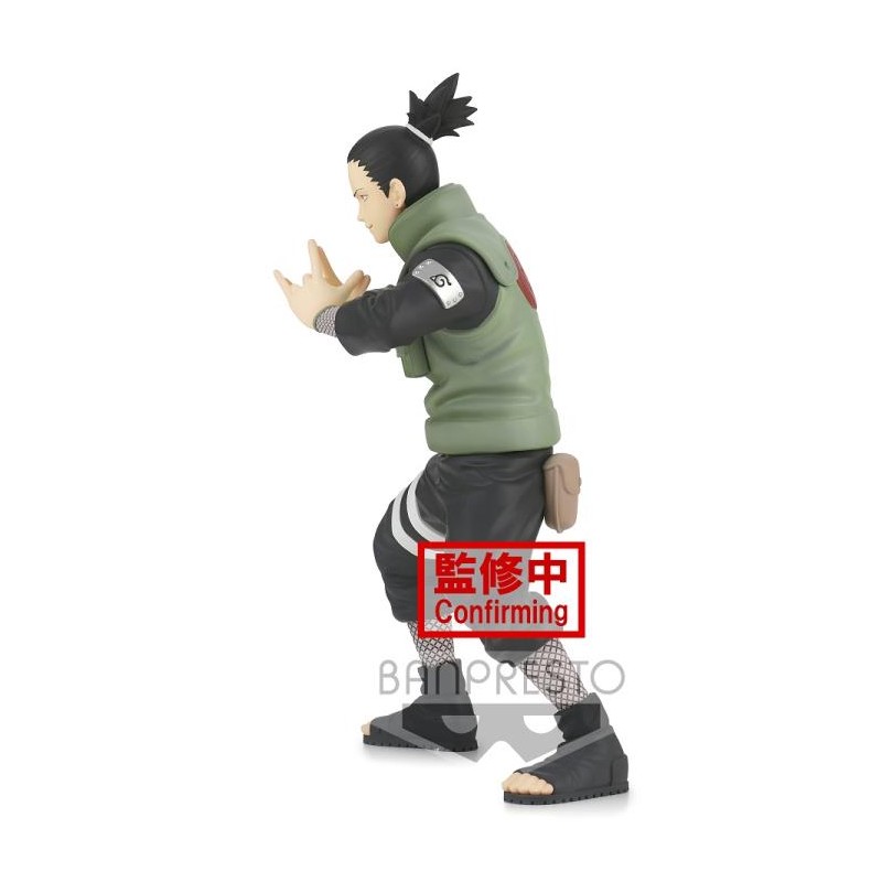 Bandai - Naruto Shippuden Vibration Stars Nara Shikamaru Figure Cranberry