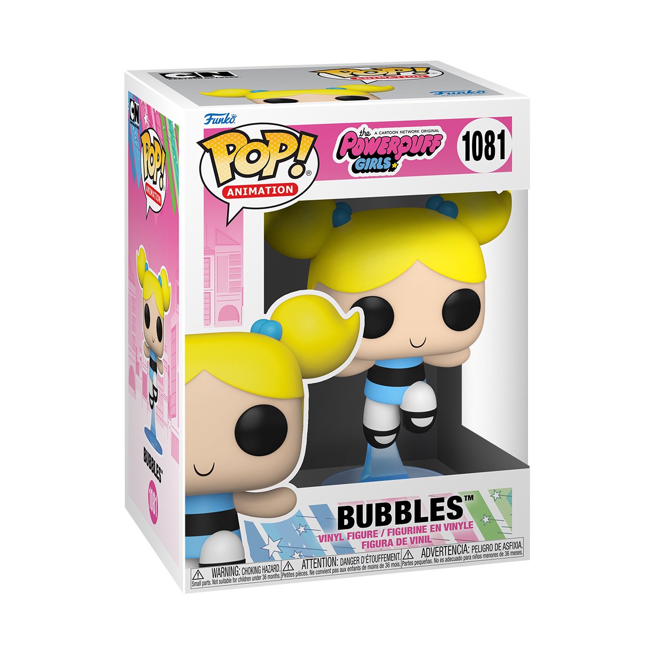 Pop! Animation Powerpuff Girls Bubbles Funko Universe, of