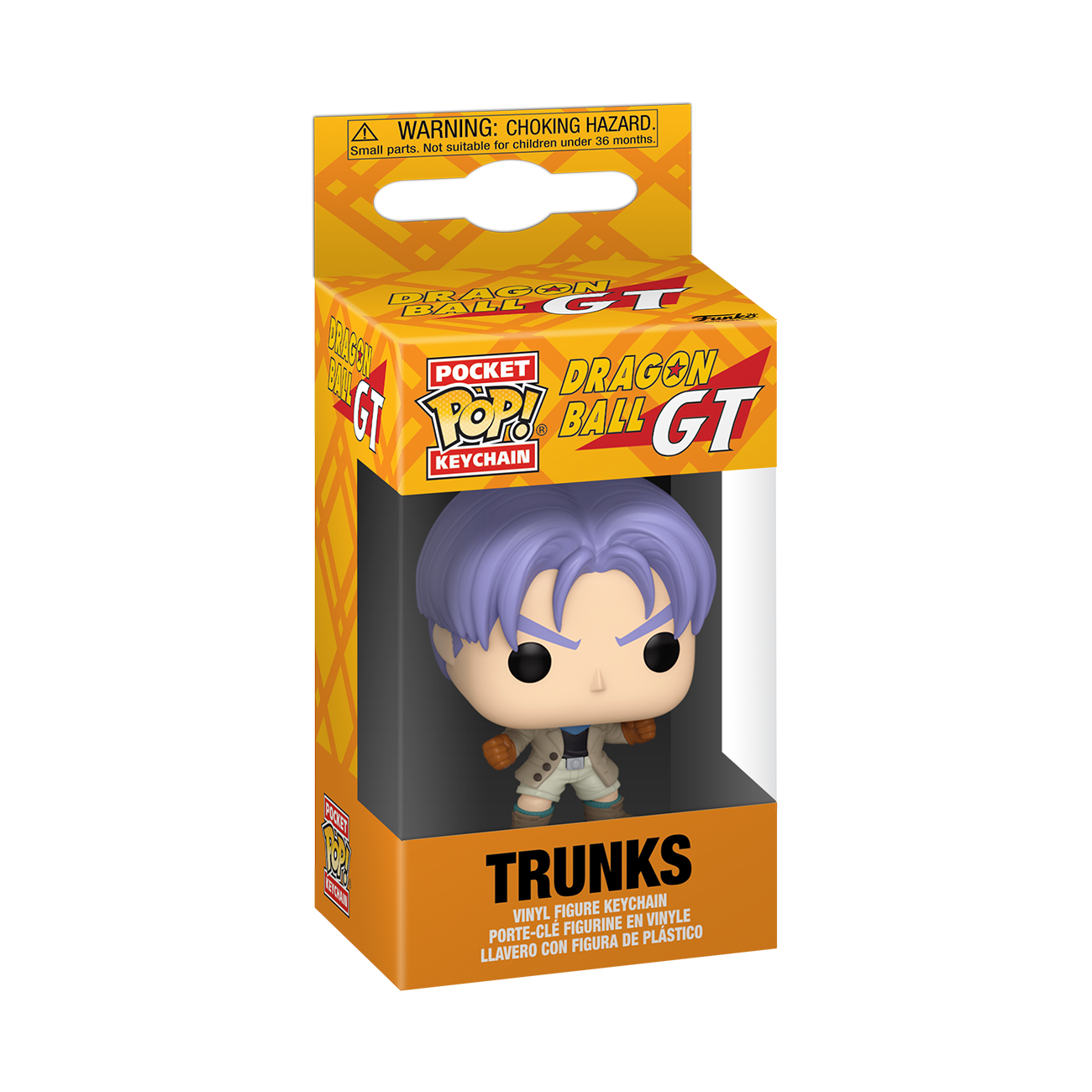 Pop! Keychain Dragon Ball GT Trunks Universo Funko, de