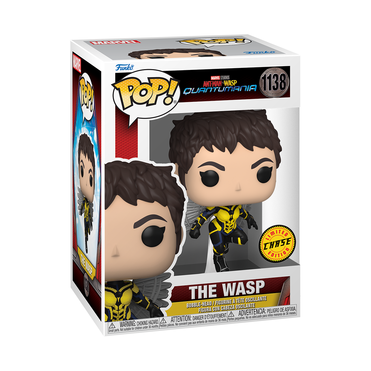 Pop Marvel Ant Man and the Wasp Quantumania Wasp Chase
