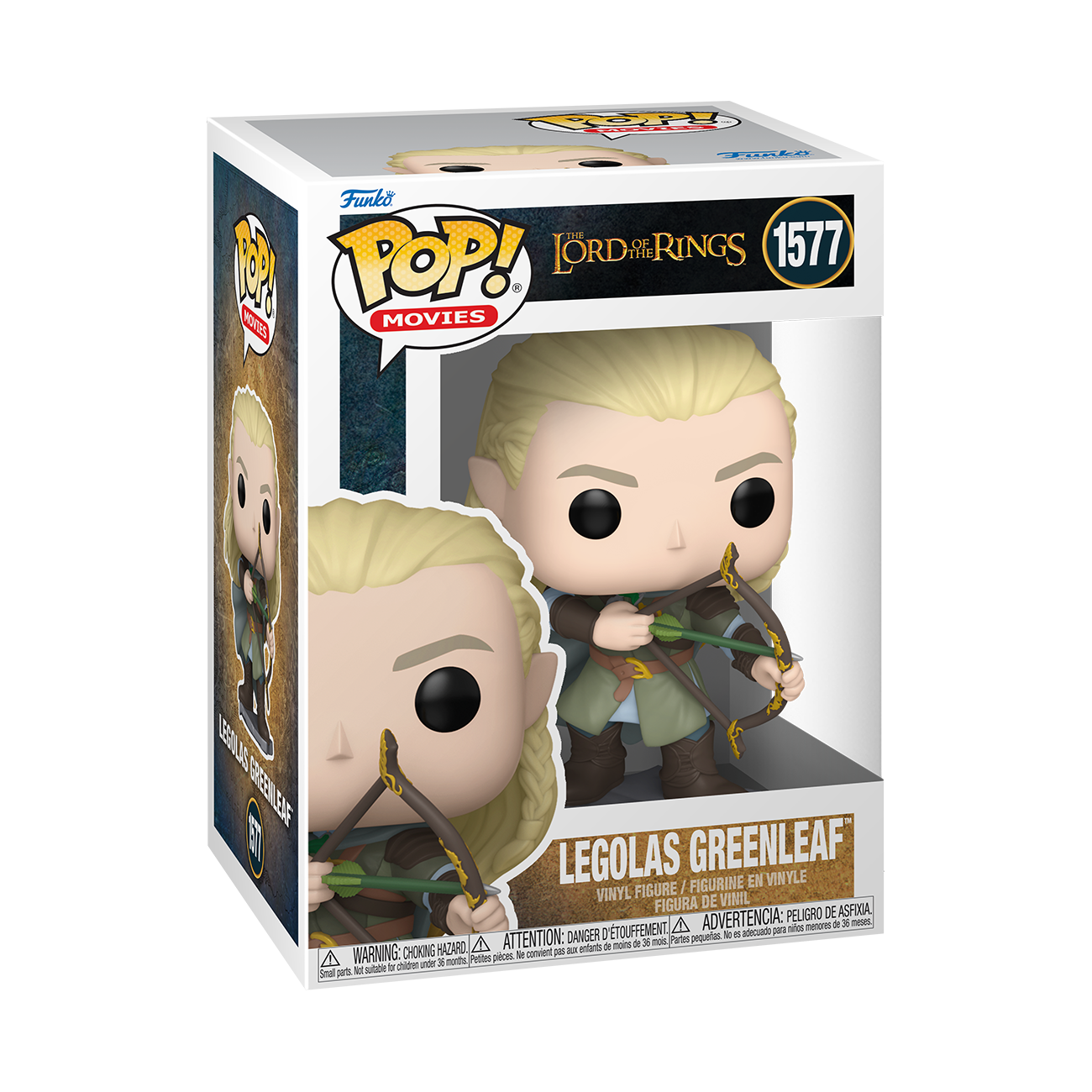 Pop! Movies The Lord of the Rings Legolas Bow & Arrow Universo Funko, de cómics
