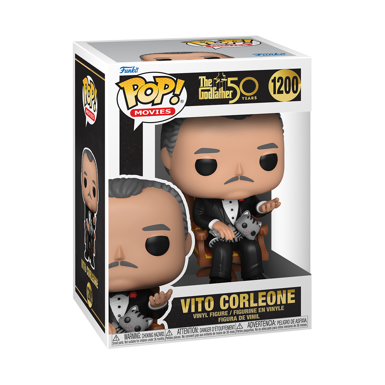 Funko Pop! Movies: Sonny Corleone – Figura De Vinilo De 9.5 Cm De El Padrino 50º Aniversario, Incluye Variante Chase 1/6