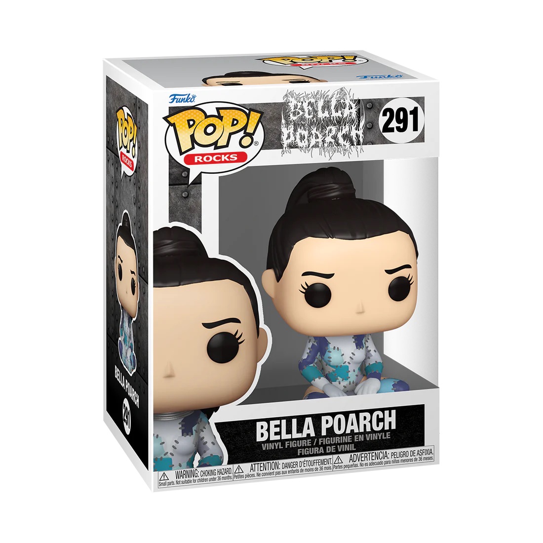 Funko Pop! Rocks: Bella Poarch In Patchwork Outfit
