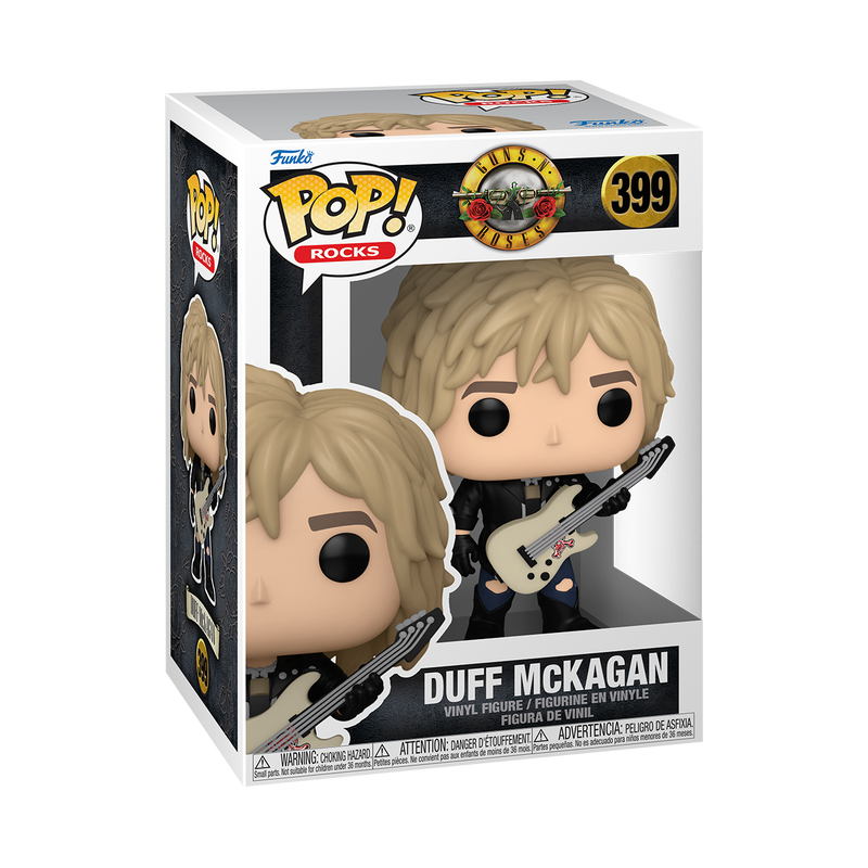 Funko Pop! Albums Deluxe: Guns N' Roses - Duff McKagan - Exclusivité - Figurine en Vinyle à Collectionner - Idée de Cadeau - Produits Officiels - Jouets pour Les Enfants et Adultes