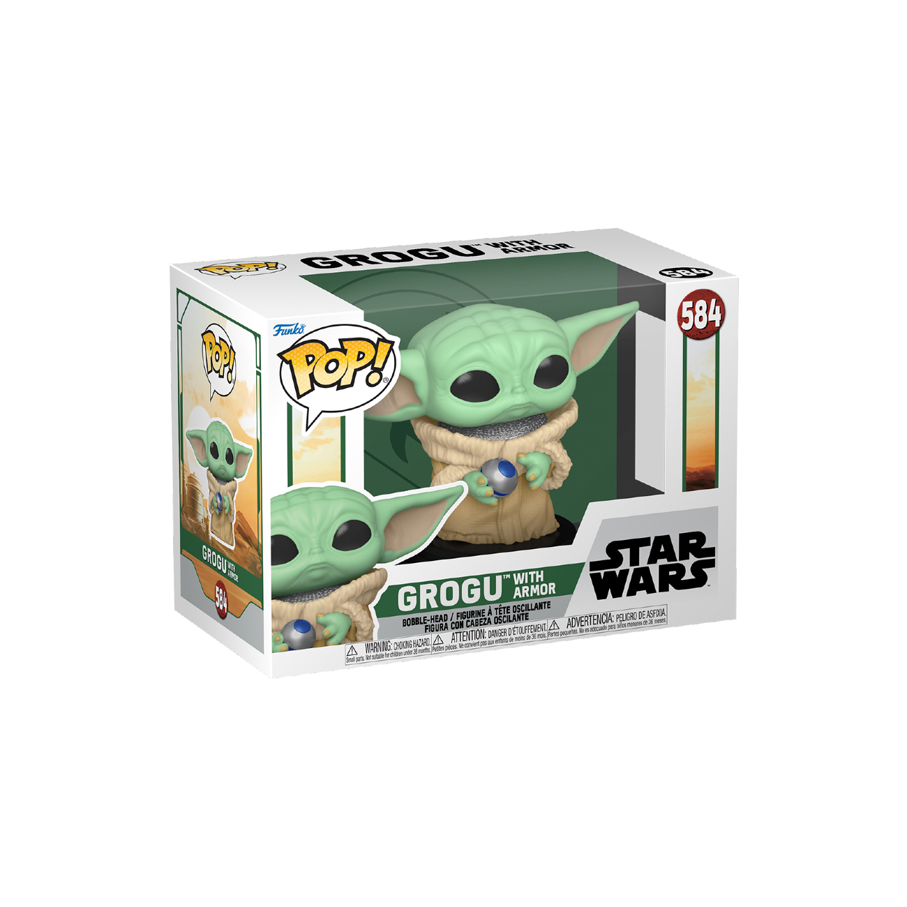 Camiseta Funko Pop! Star Wars - Grogu Com Rancor Edição Especial