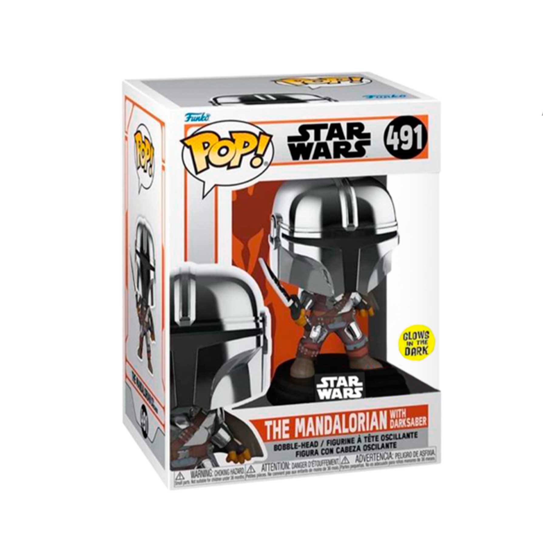 Funko Pop! Star Wars – Grogu (Baby Yoda) Édition Mando Holiday – Figurine Vinyle 9,5 Cm – Cadeau Star Wars Pour Fans