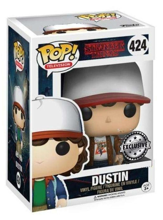 Funko Pop! TV – Stranger Things Saison 5 – Dustin Graduation – Figurine Vinyle 9,5 Cm – Cadeau Fan – Collection Officielle – Dès 3 Ans