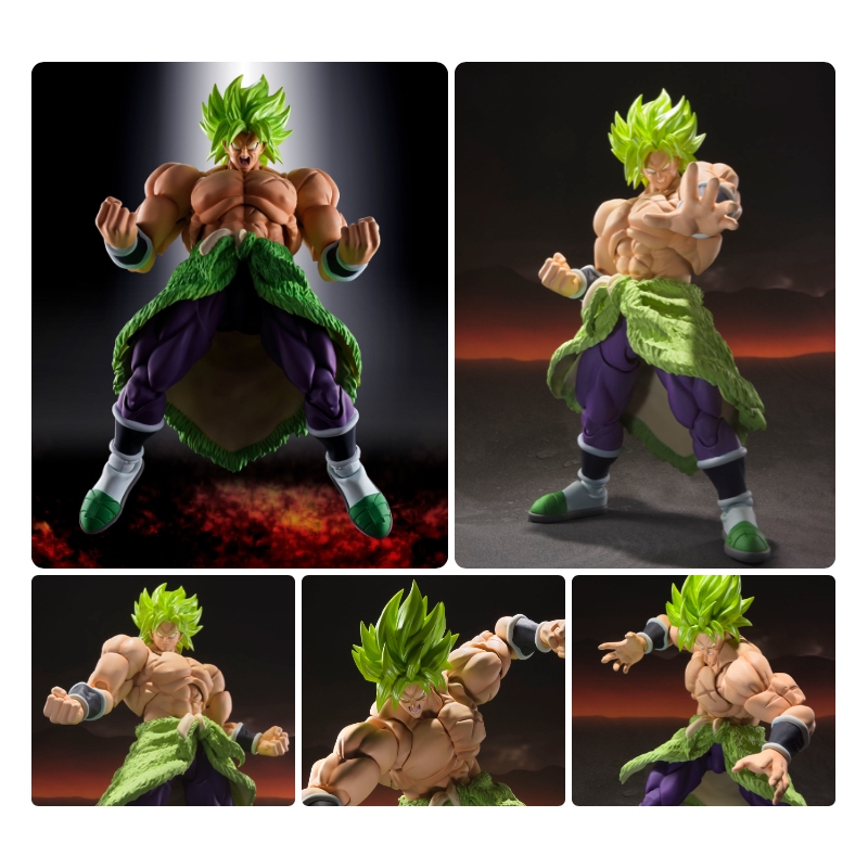 Figura Dragon Ball Super: Broly Super Saiyan Full Power - Bandai S.H.Figuarts, Altezza 22 Cm (circa 9")