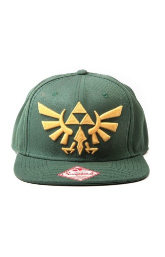 Nintendo - Zelda, Golden Logo, Snap Back Cap
