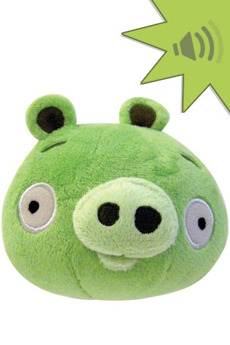Angry Birds 4 inch Mini Plush - GREEN PIG