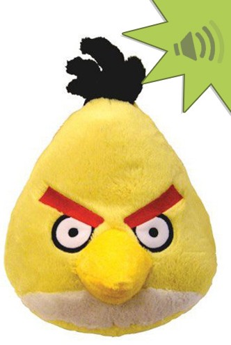Angry Birds 4 inch Mini Plush - Yellow