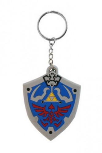 The Legend of Zelda Llavero caucho Hyrulian Crest 7 cm