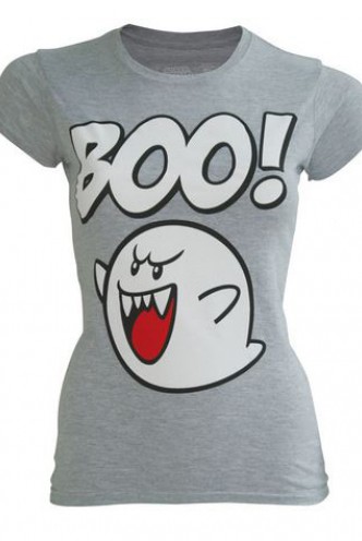 Camiseta para chica, Nintendo BOO