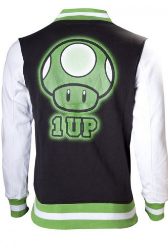Nintendo 1 Up , Jacket sweater