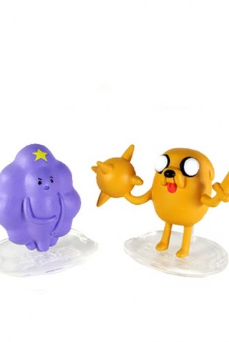 Hora de Aventuras Wave 1 Bultos y Jake Minifigura 