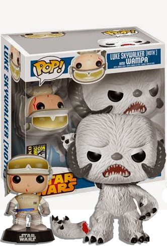 luke skywalker and wampa pop
