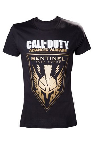 Call of Duty: Advanced Warfare Camiseta Black Golden Sentinel