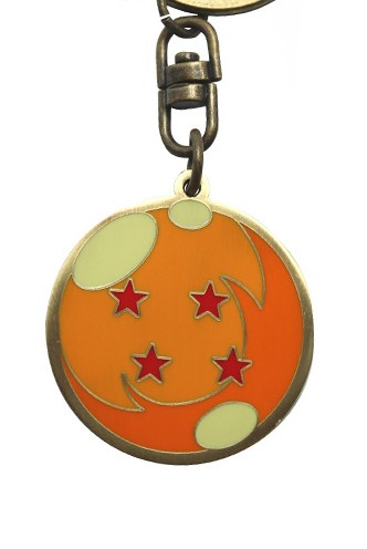 Dragon ball Z Keychain - Crystal Ball 4 Stars.