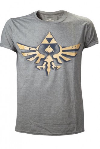 The Legend of Zelda Camiseta - Logo Vintage Trifuerza
