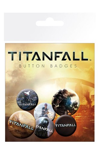 TITANFALL - MIX PACK BUTTON BADGES