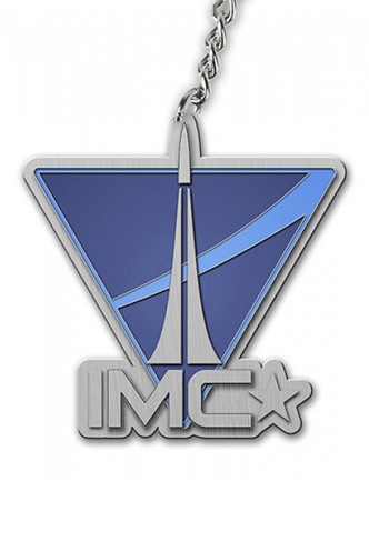 Titanfall Metal Keychain IMC Logo