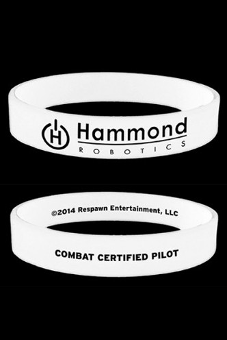 Titanfall Silicone Wristband Hammond Robotics