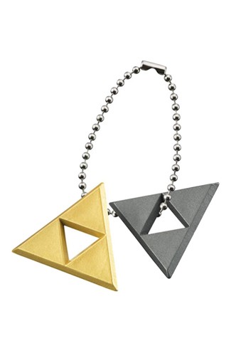 Zelda- Link Between Worlds Keychain "TRIFORCE"