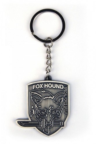 Metal Gear Rising Llavero metálico "Fox Hound"