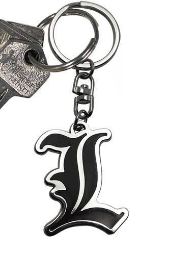 Keychain -  Death Note L Symbole