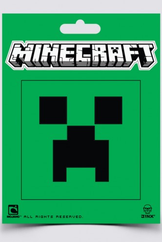 Minecraft Sticker Creeper Face