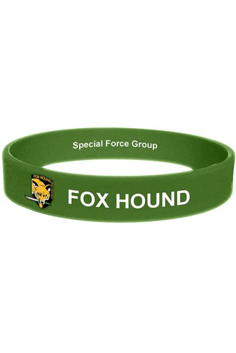 Metal Gear Solid Silicone Wristband - FOX HOUND